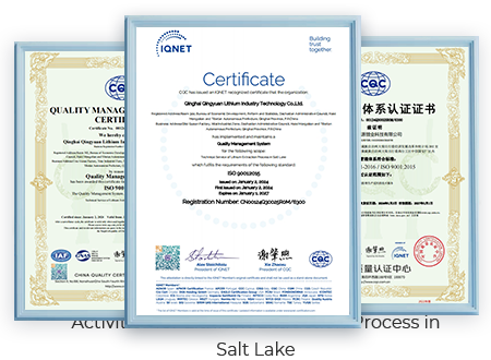 鹽湖提鋰製程技術服務