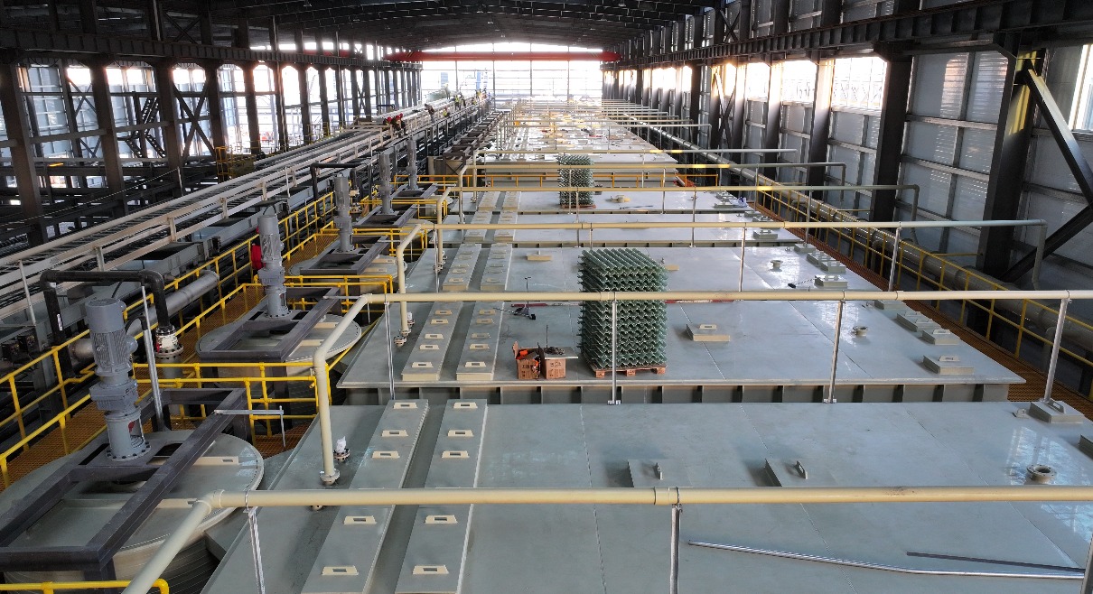 溶劑萃取工藝：年產6,000噸LCE